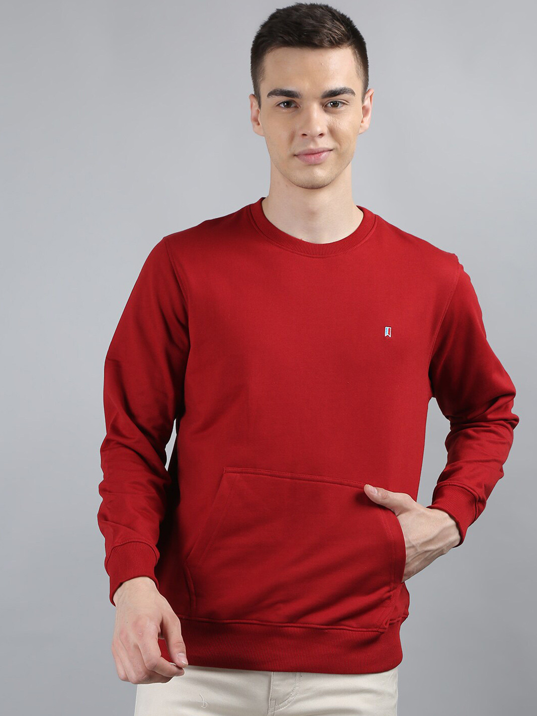 TIM PARIS Long Sleeves Cotton Pullover
