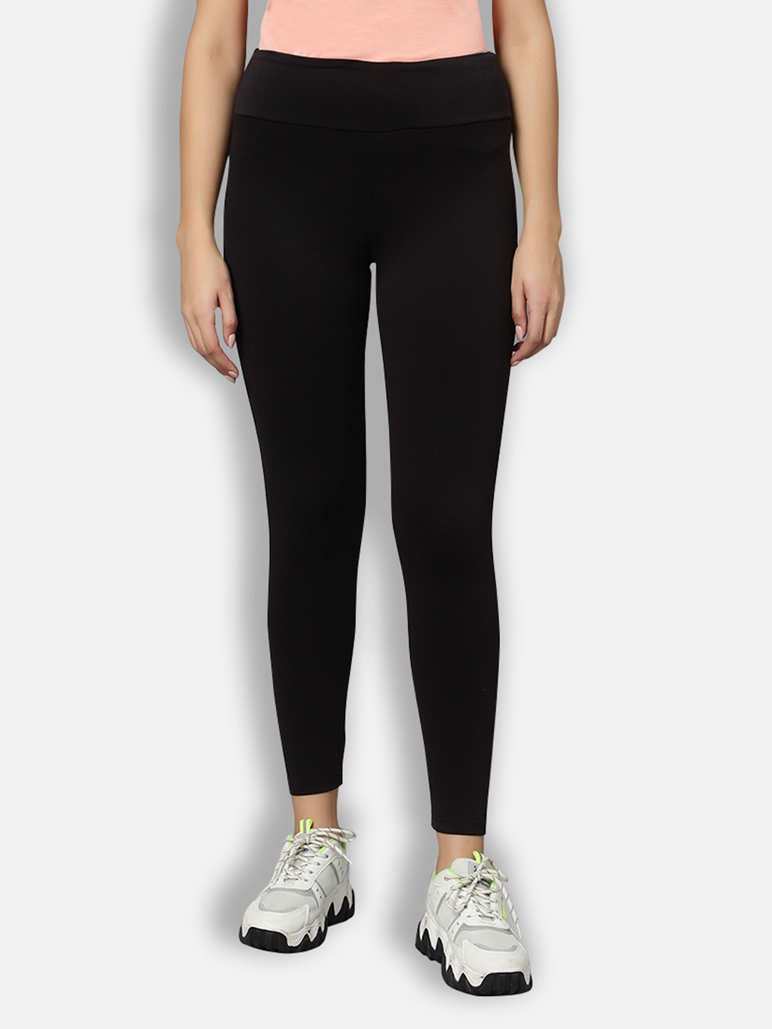 Omtex Ankle-Length High-Rise Yoga Tights