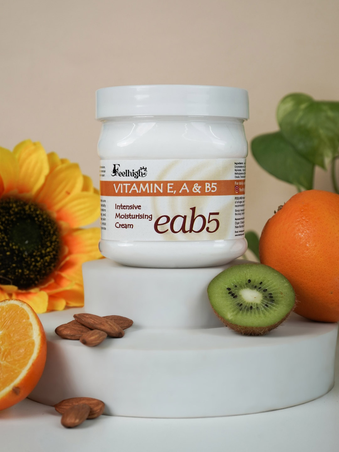 FEELHIGH Vitamin EAB5 Intensive Moisturizing Cream - 500 ml