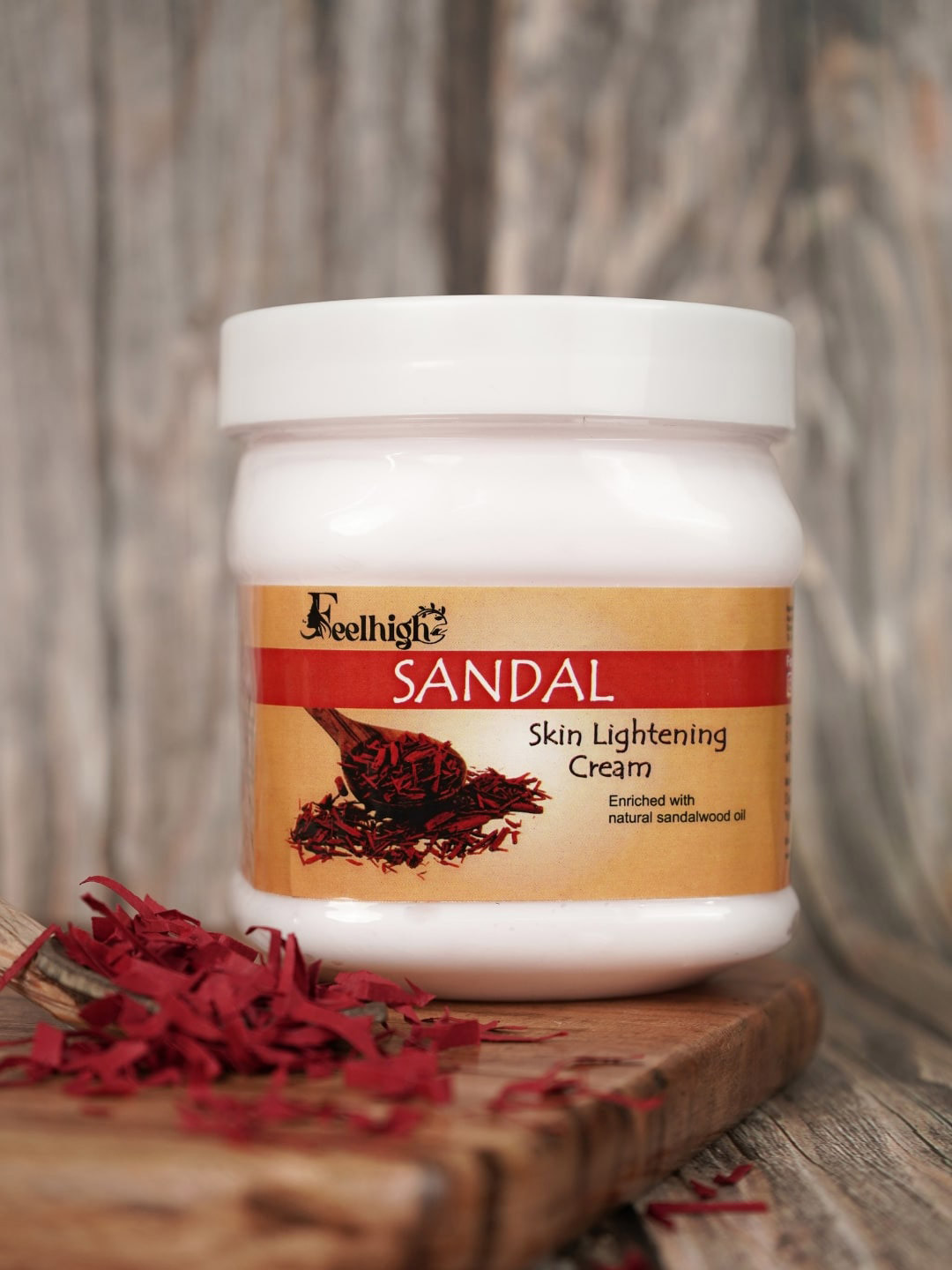 FEELHIGH Sandal Skin Lightening Face & Body Cream 500 ml