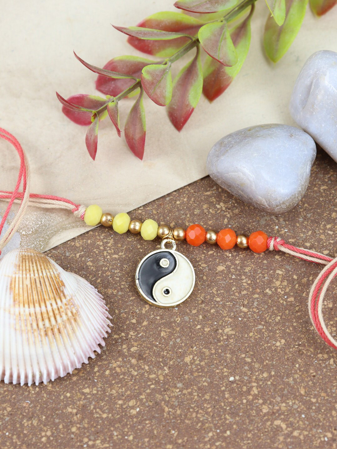 Asthetika Men Ying Yang Rakhi