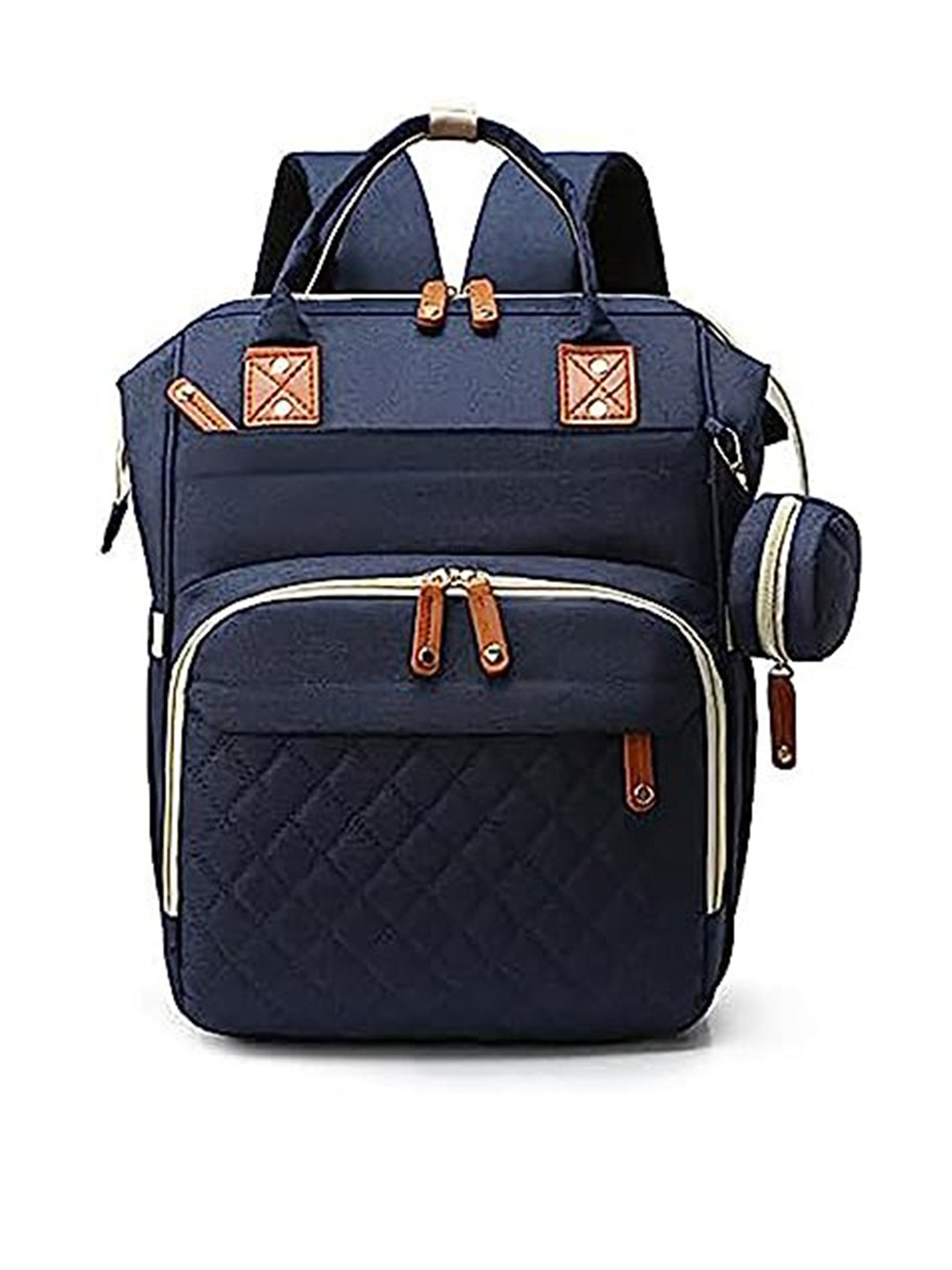 HOUSE OF QUIRK Textured Maternity Large Diaper Bags