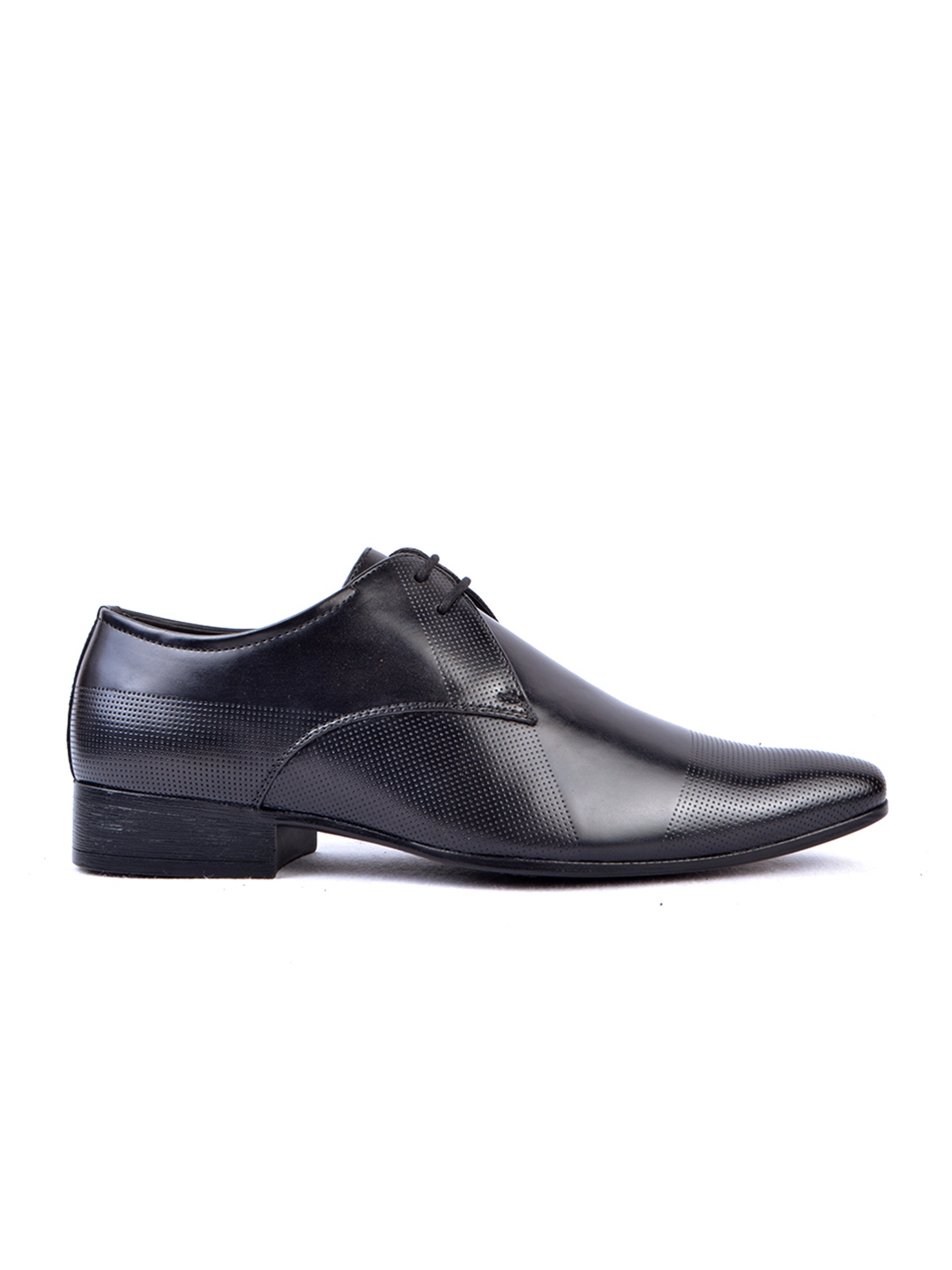 Black pointed formal shoes hot sale