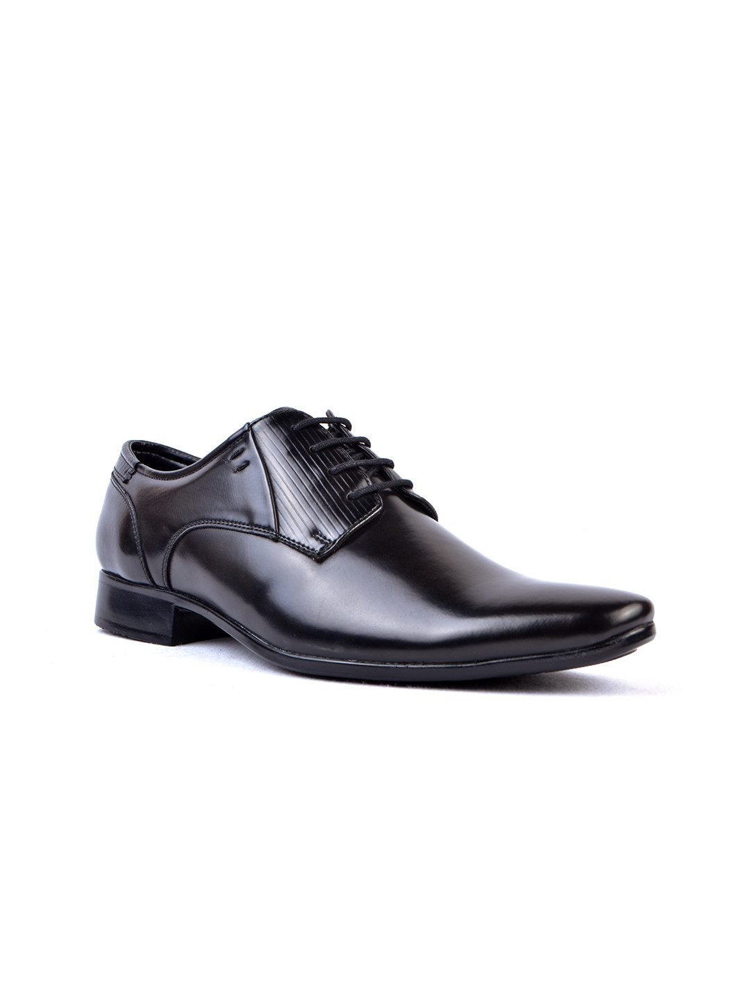 Cliff Fjord Men Blacke Lace-Up Formal Derbys