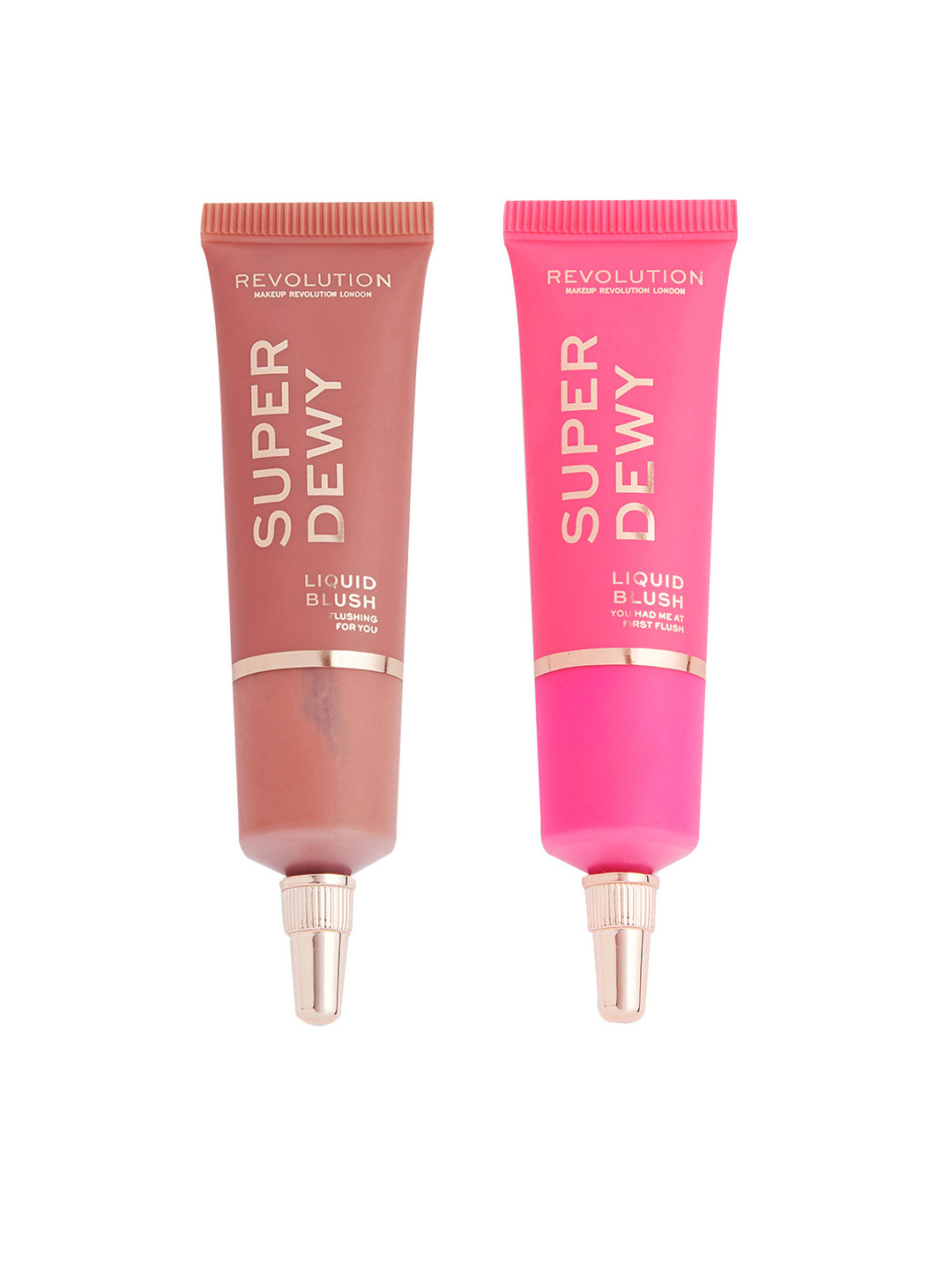 Makeup Revolution London 2 Super Dewy Blush - You Had Me At First Flush & Flushing For You