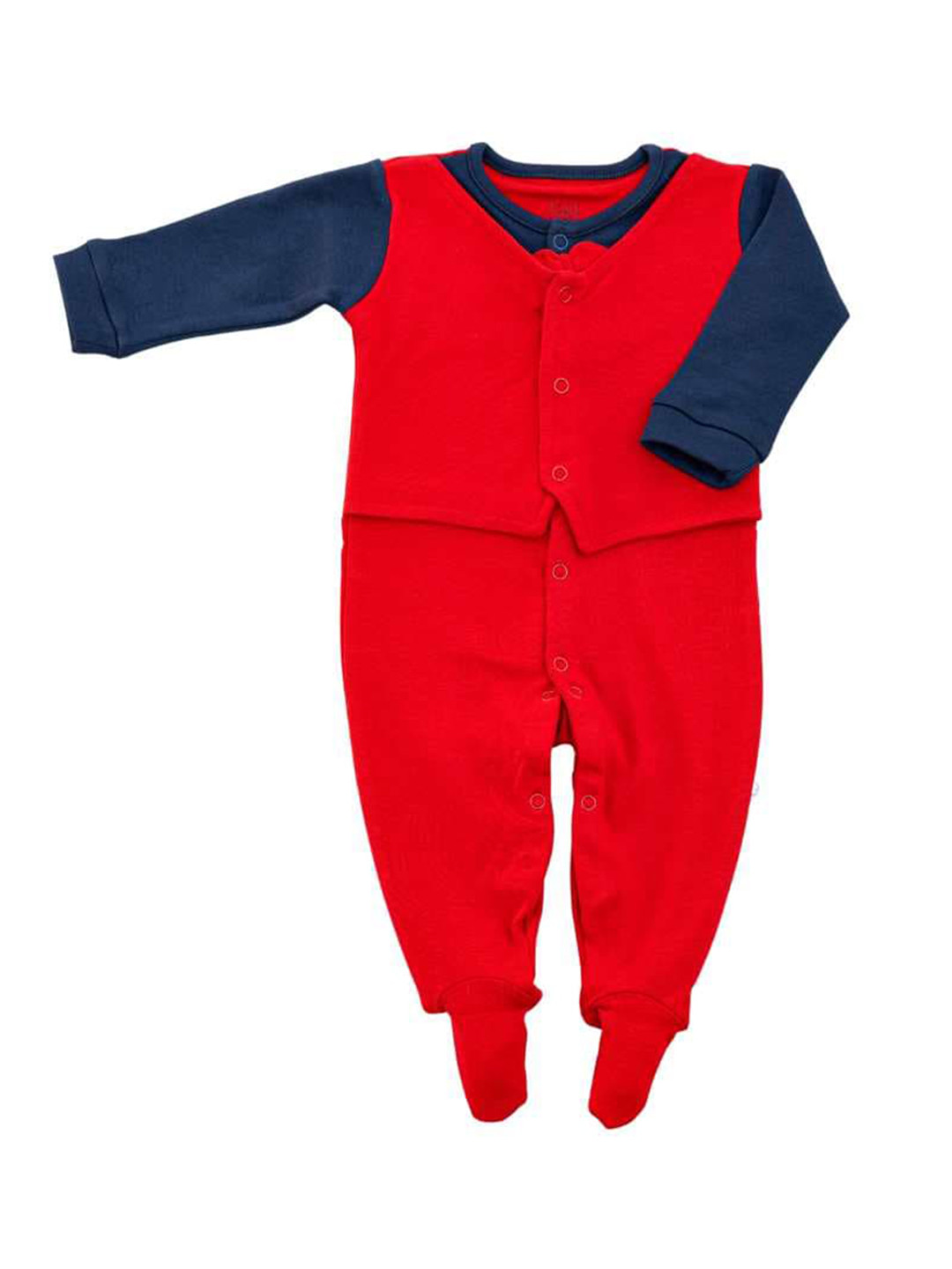 Dear Little Infant Boys Organic Cotton Sleepsuits
