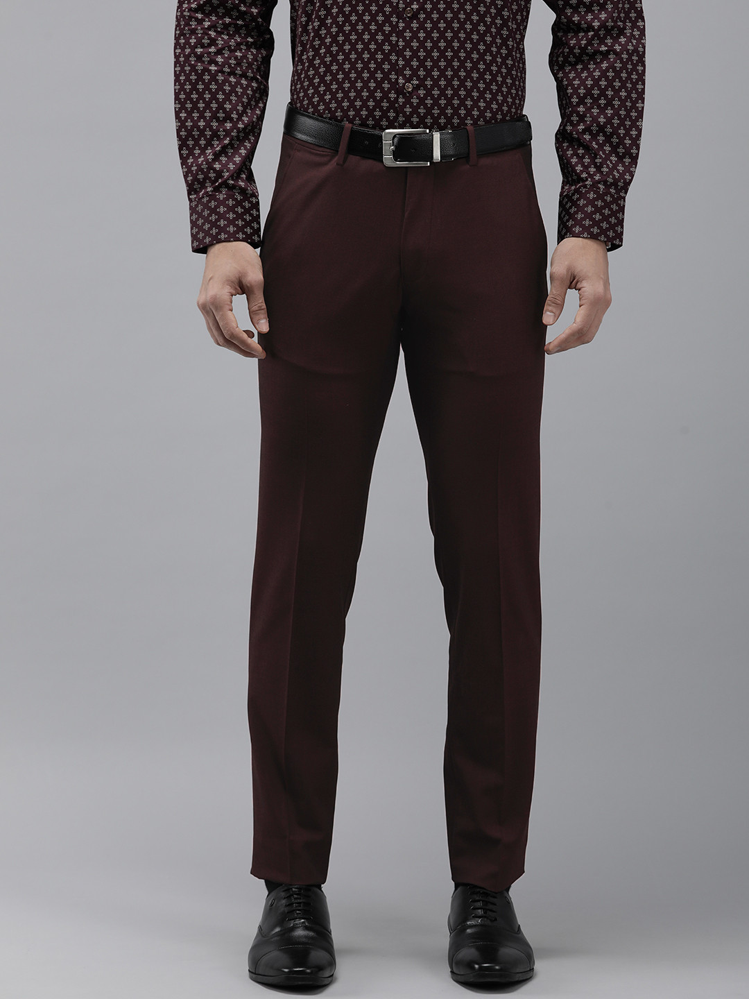 Van Heusen Men Skinny Fit Trousers