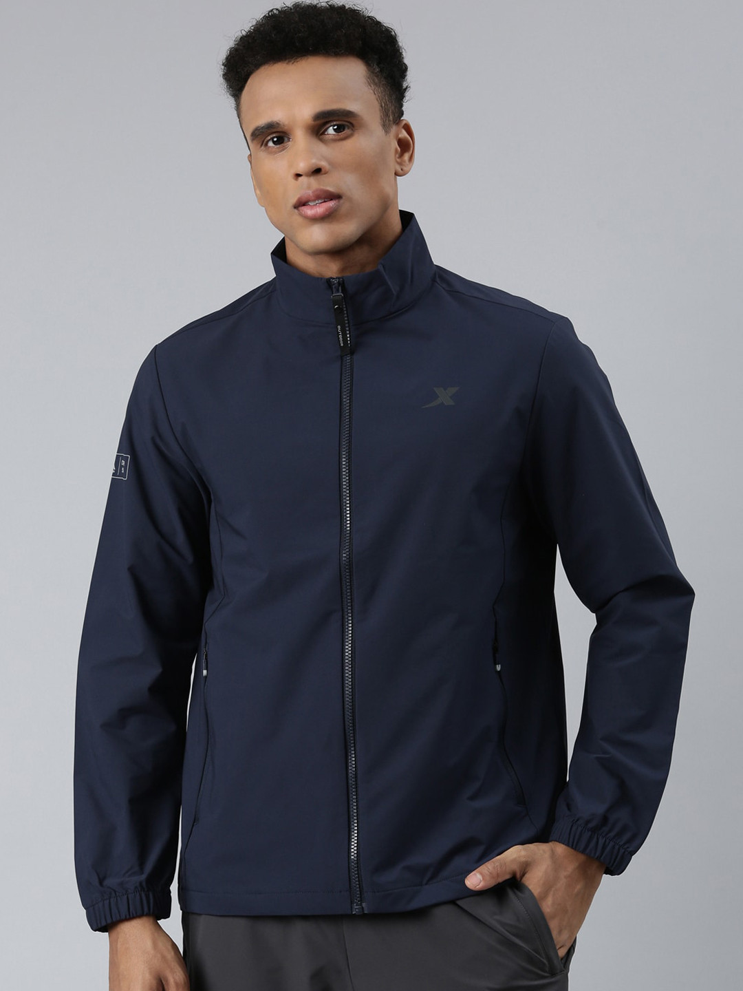 Xtep Men Single-layer Windbreaker Jacket