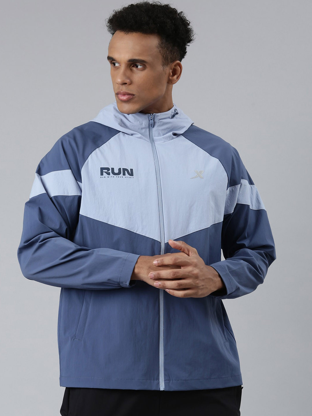 Xtep Comfort Men Double Layer Windbreaker