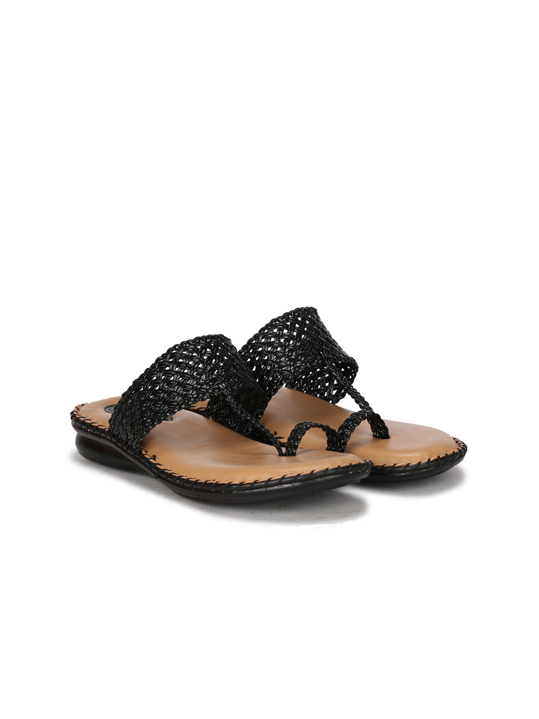 Denill Braided One Toe Flats