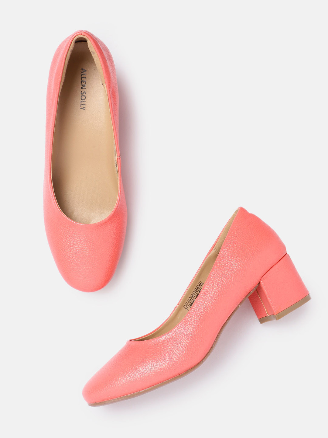 Allen Solly Block Heel Pumps