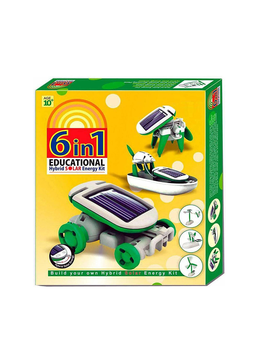 MUREN Kids 6 in 1 Solar Robot Toys