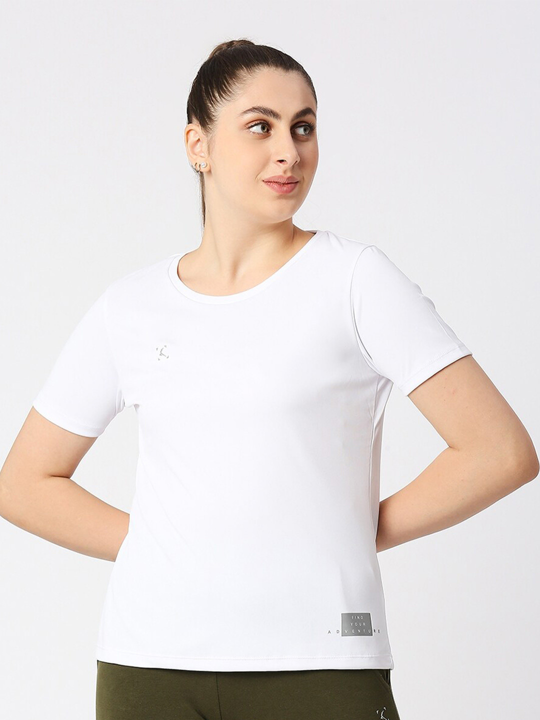 Lovable Sport Round Neck Regular Fit T-shirt