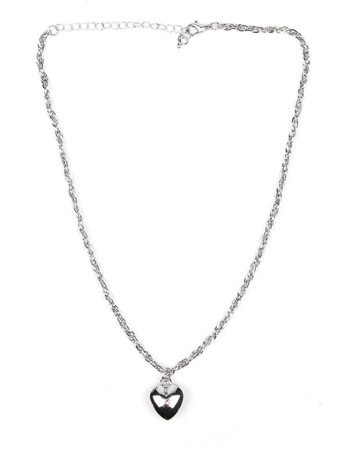 ODETTE Silver-Plated Heart Shaped Chain