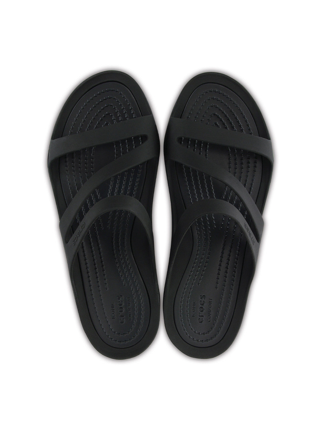 Crocs Croslite Open Toe Flats