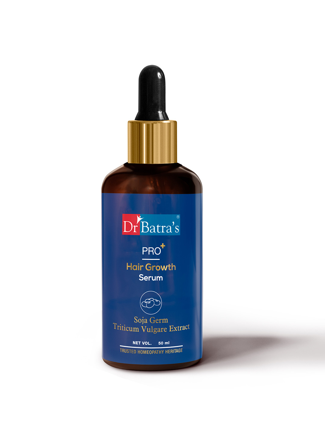 Dr. Batras Pro+ Hair Growth Natural Serum with Soja Germ & Triticum Vulgare Extract - 50ml