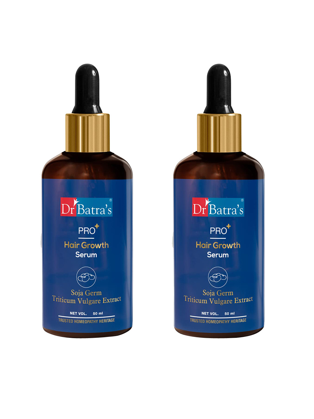Dr. Batras Set Of 2 Pro+ Hair Growth Serum - 50ml Each