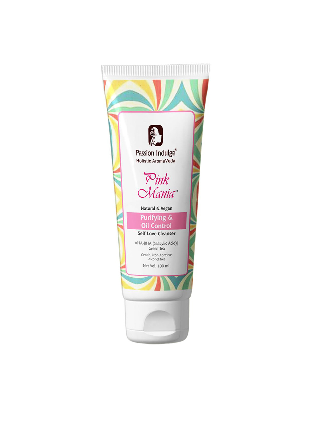 Passion Indulge Pink Mania Purifying & Oil Control Face Cleanser With AHA BHA - 100ml