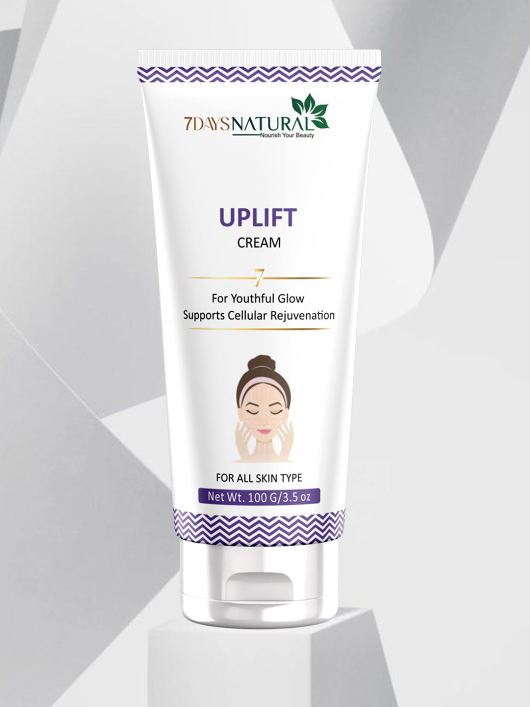 7DAYSNATURAL Natural Uplift Cream For Unisex Glow Face 100 gm