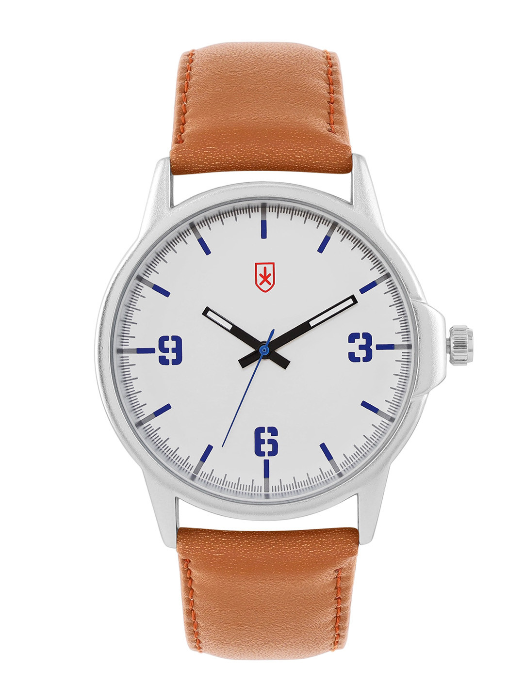 Roadster Men Analogue Dial Leather Strap Wrist Watch RD_SS23_2B