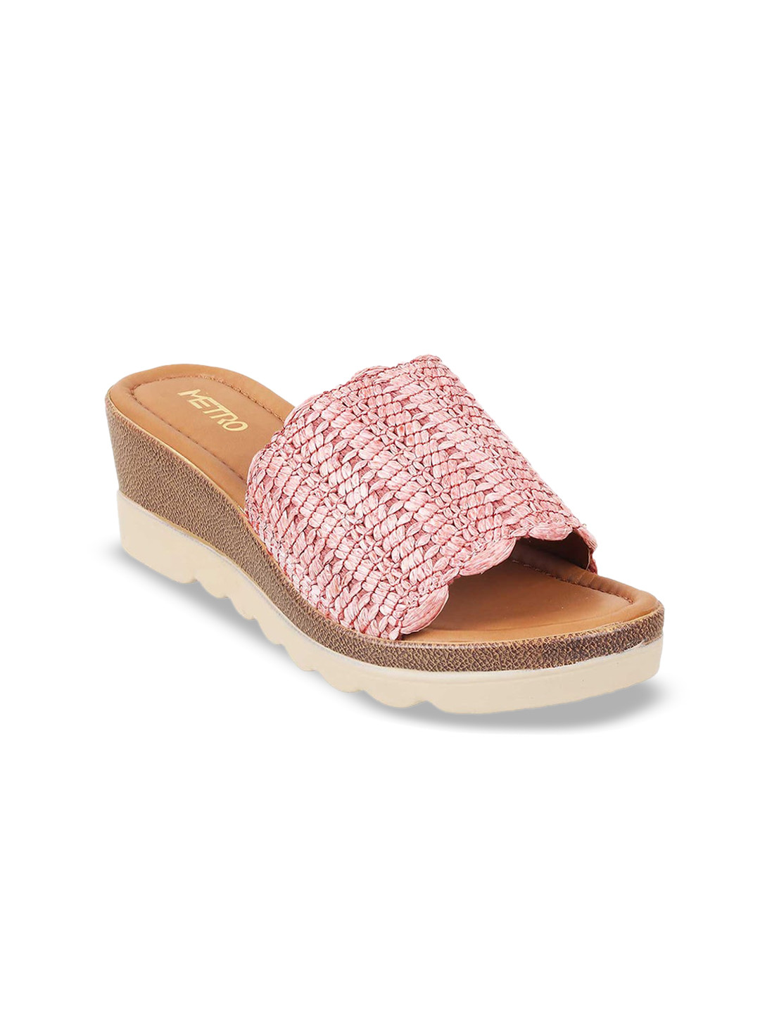 Metro Casual Textured Wedges
