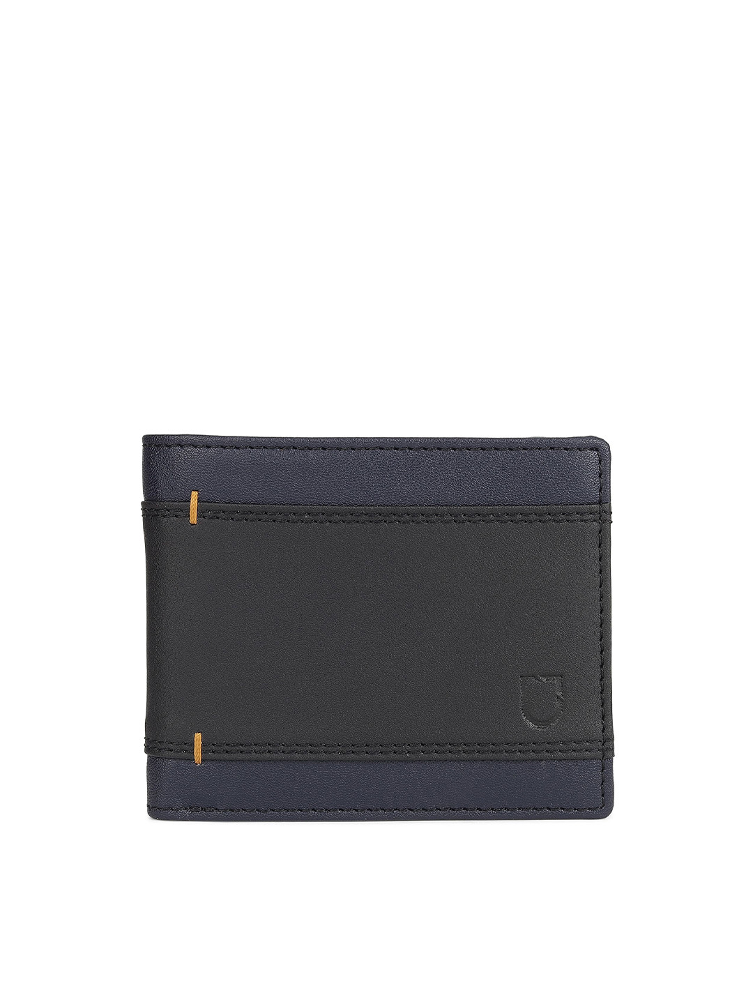 Urbano Fashion Men Textured Leather Two Fold Wallet