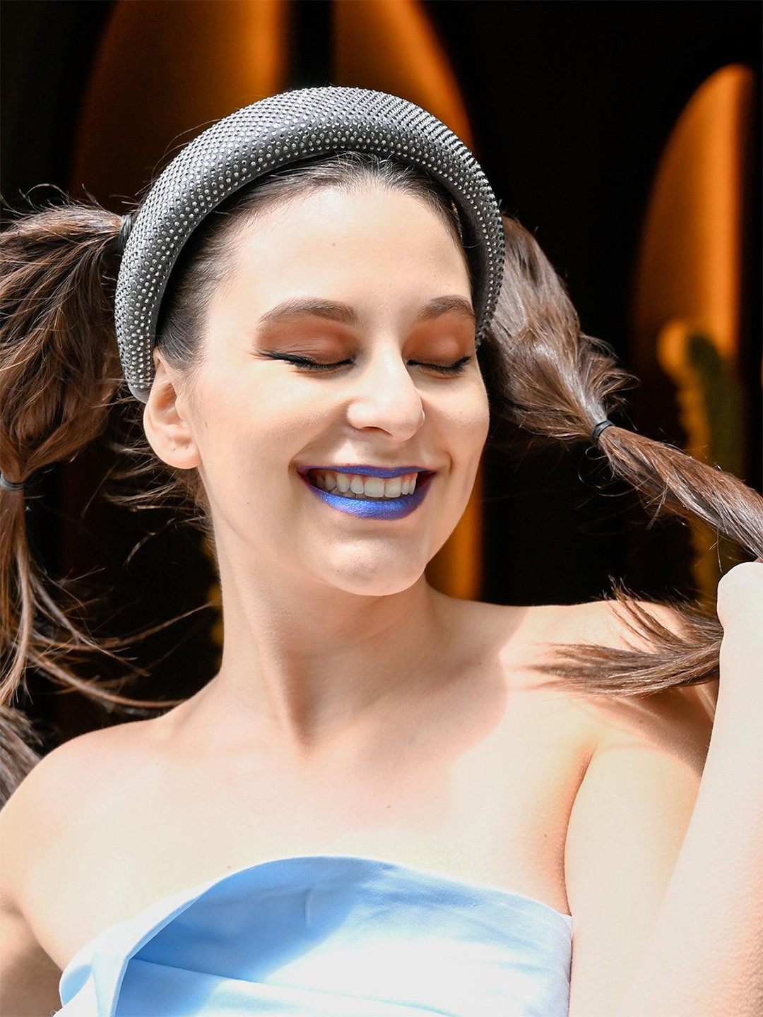 ODETTE Women Puffy Adorable Embellished Hairband