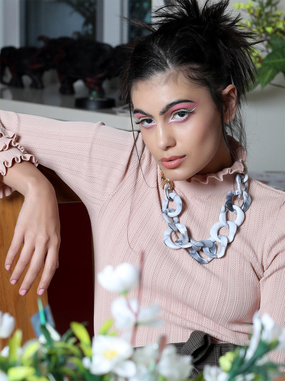 ODETTE Chunky Statement Necklace