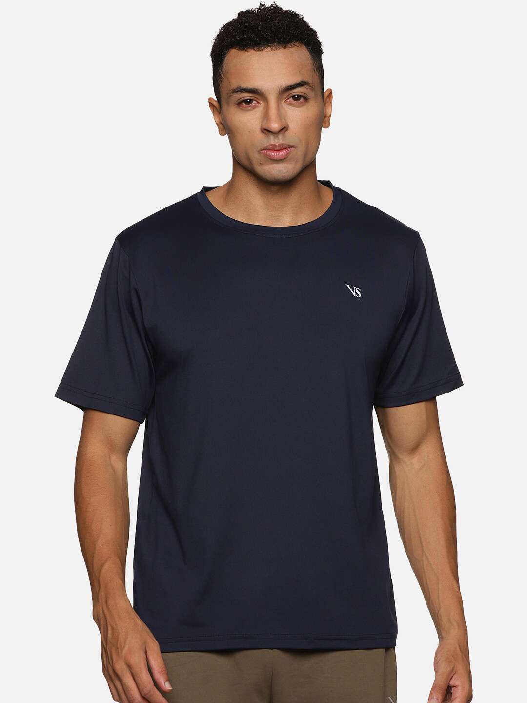 VS by Sehwag Short Sleeves Slim Fit Sports T-Shirt