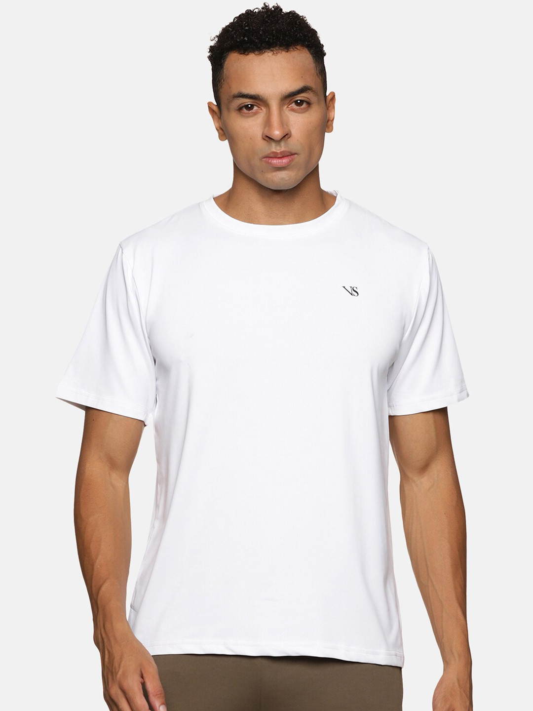 VS by Sehwag Round Neck Slim Fit Sports T-shirt