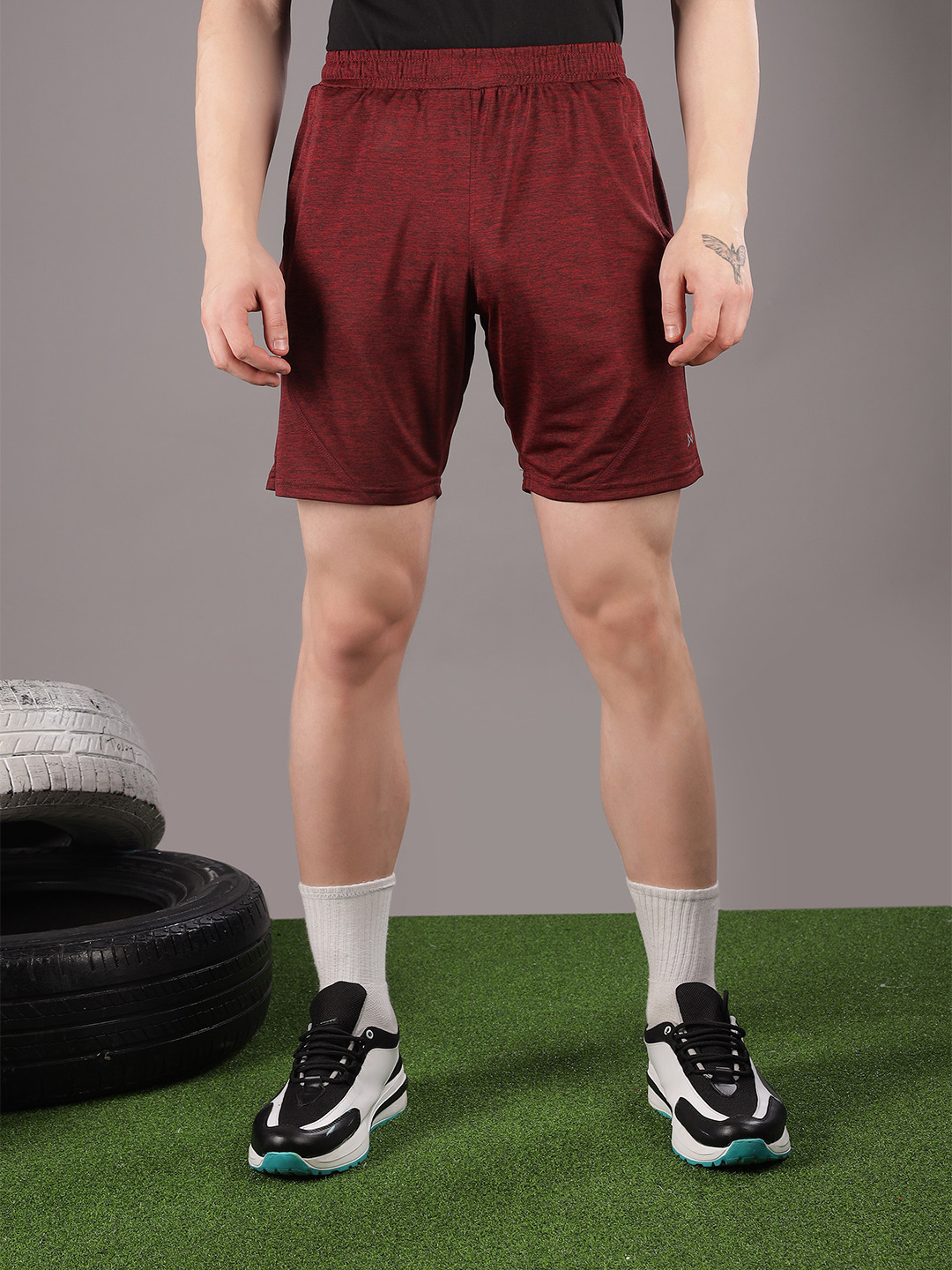 Force NXT Men Microfiber Anti Viral Anti Odour Cool Sports Shorts