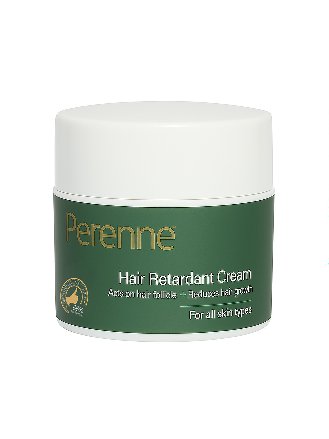 Perenne Hair Retardant Cream For Reducing Facial & Body Hair - 50g