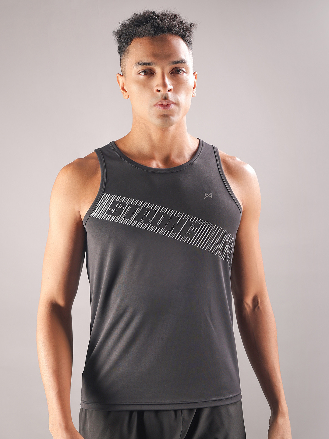 Force NXT Men Microfiber Anti Viral Anti Odour Cool Tank Top Sports Vest