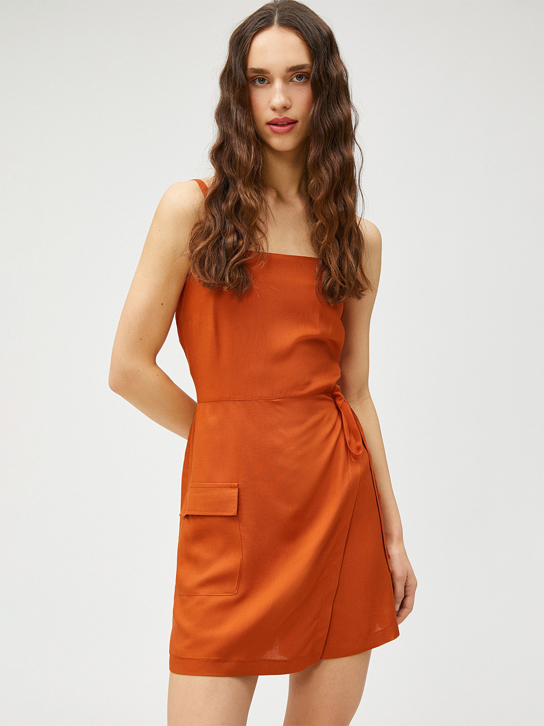 Koton Square Neck Starppy Playsuit