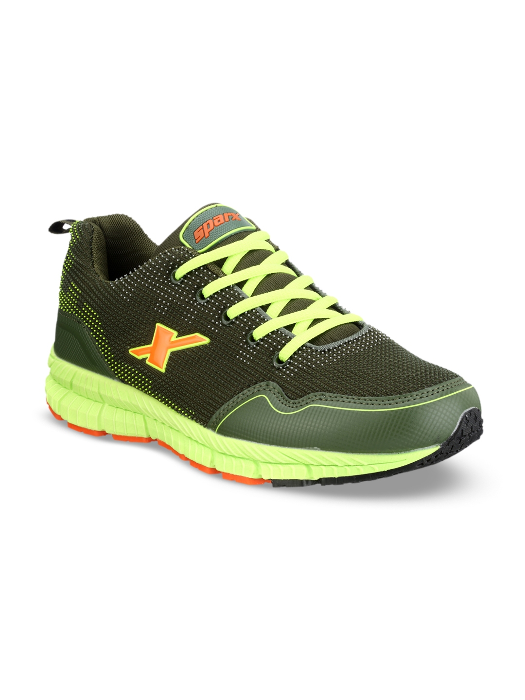 sparx olive running shoes