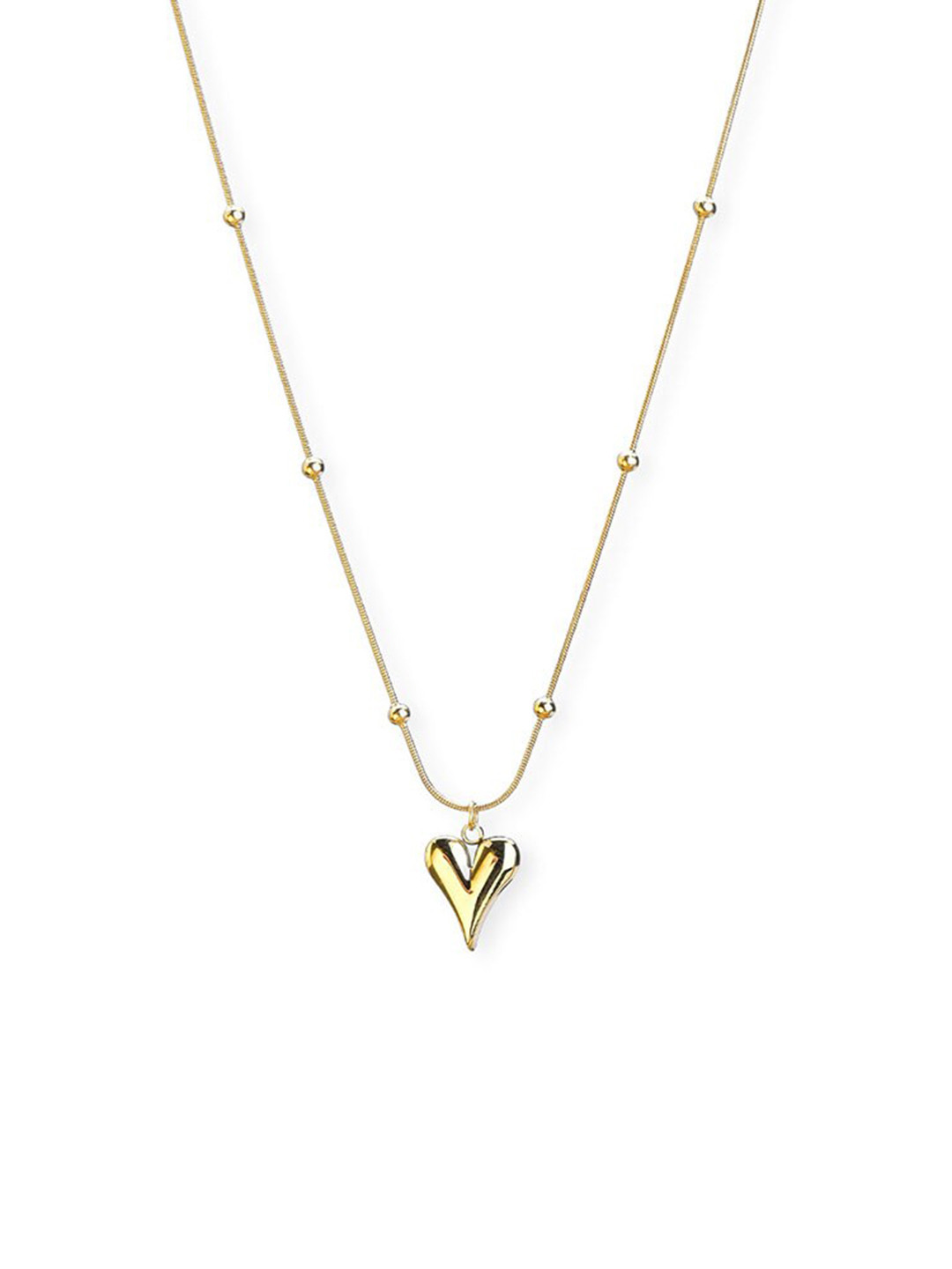 PALMONAS Gold Plated Minimal Chain