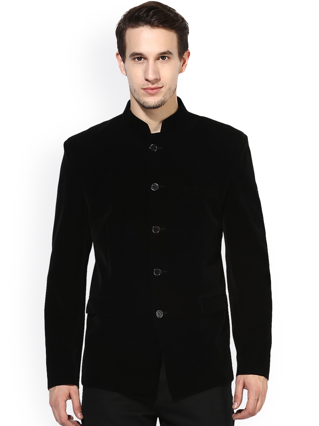 Full button coat outlet