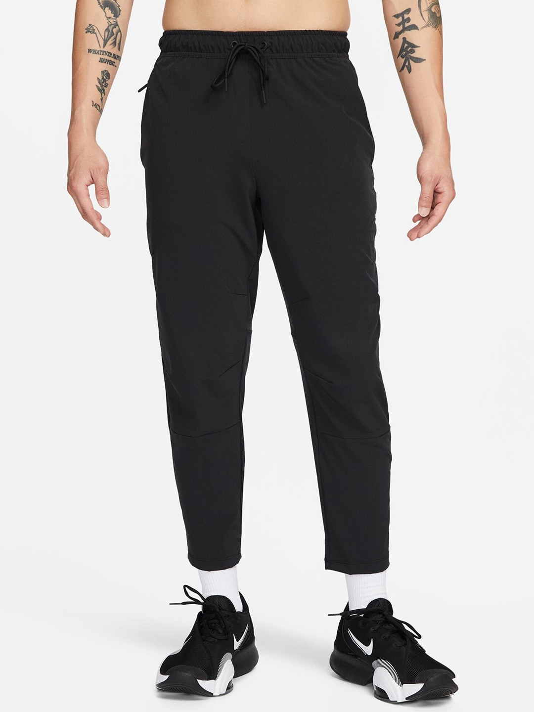 Nike Men Black Unlimited Trackpants