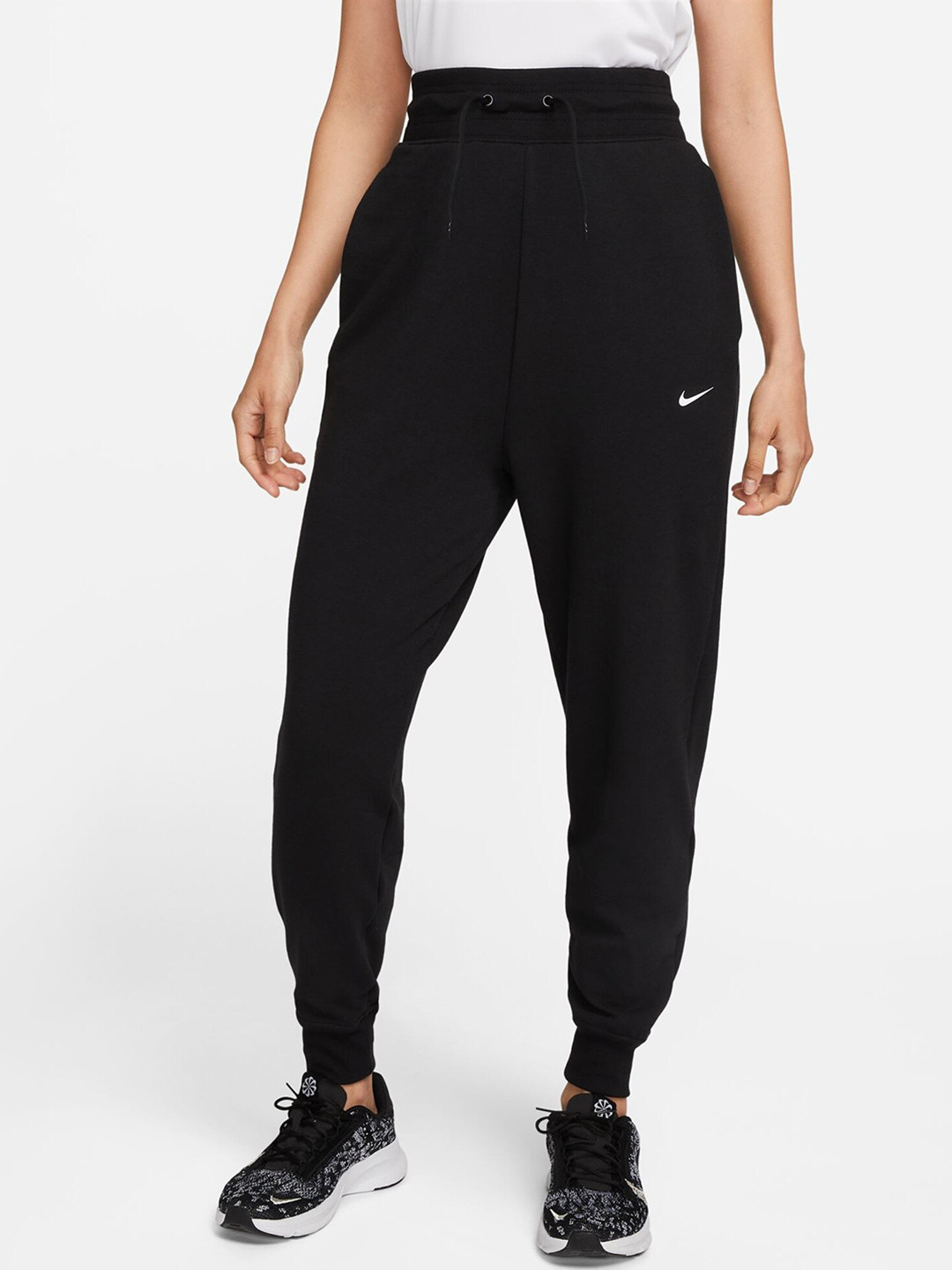 Nike Women Black Dri-FIT One Joggers