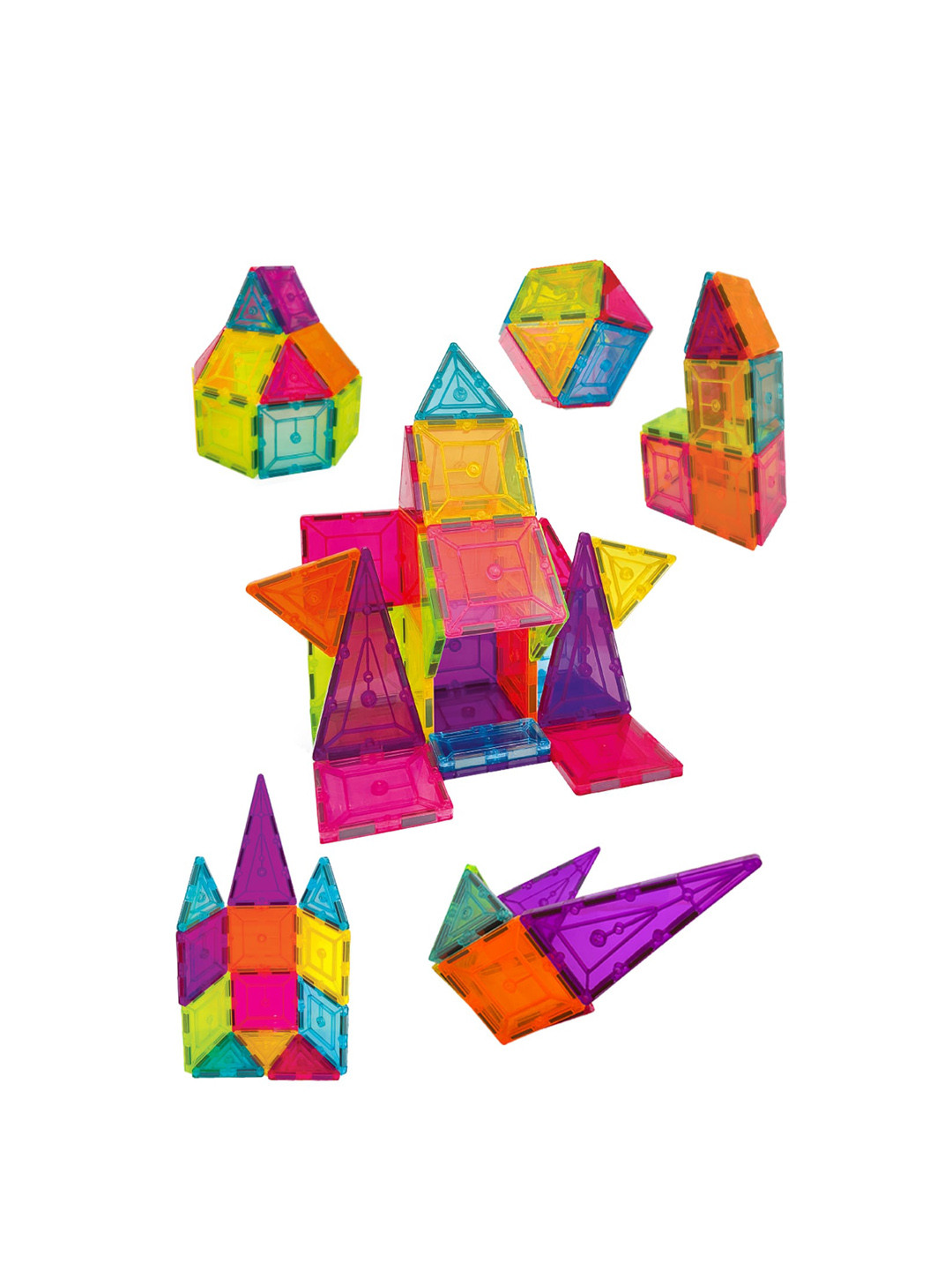 WEMBLEY Kids Constructing & Creative Magnetic Tiles