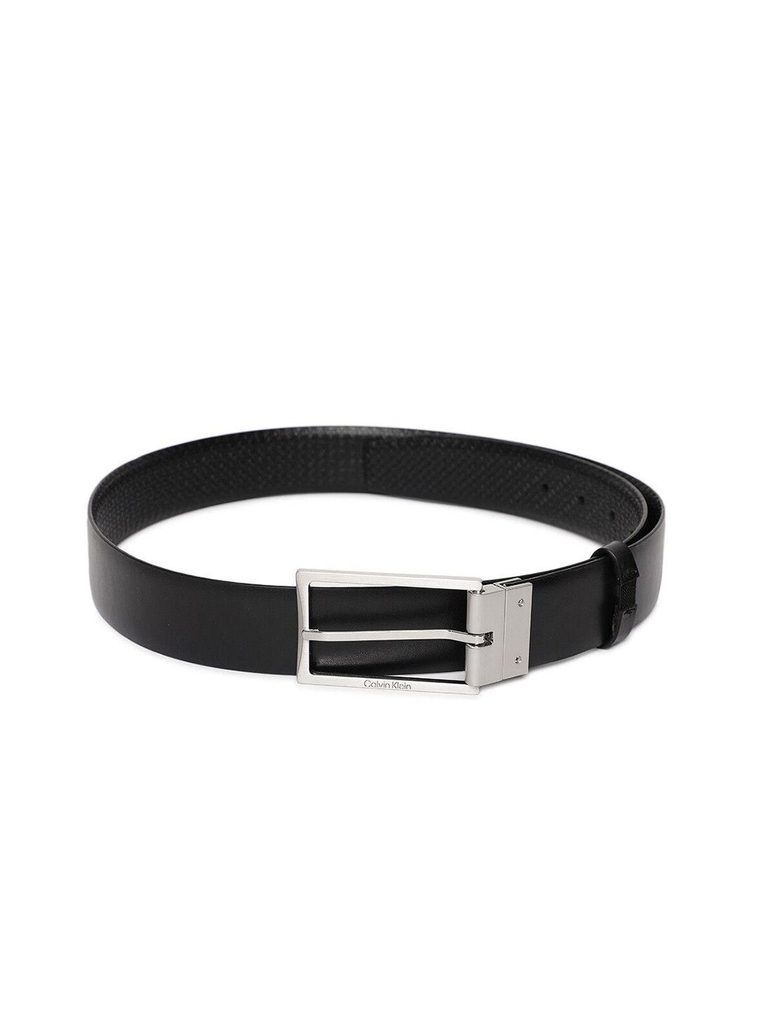 Calvin Klein Jeans Men Textured Leather Reversible Belt