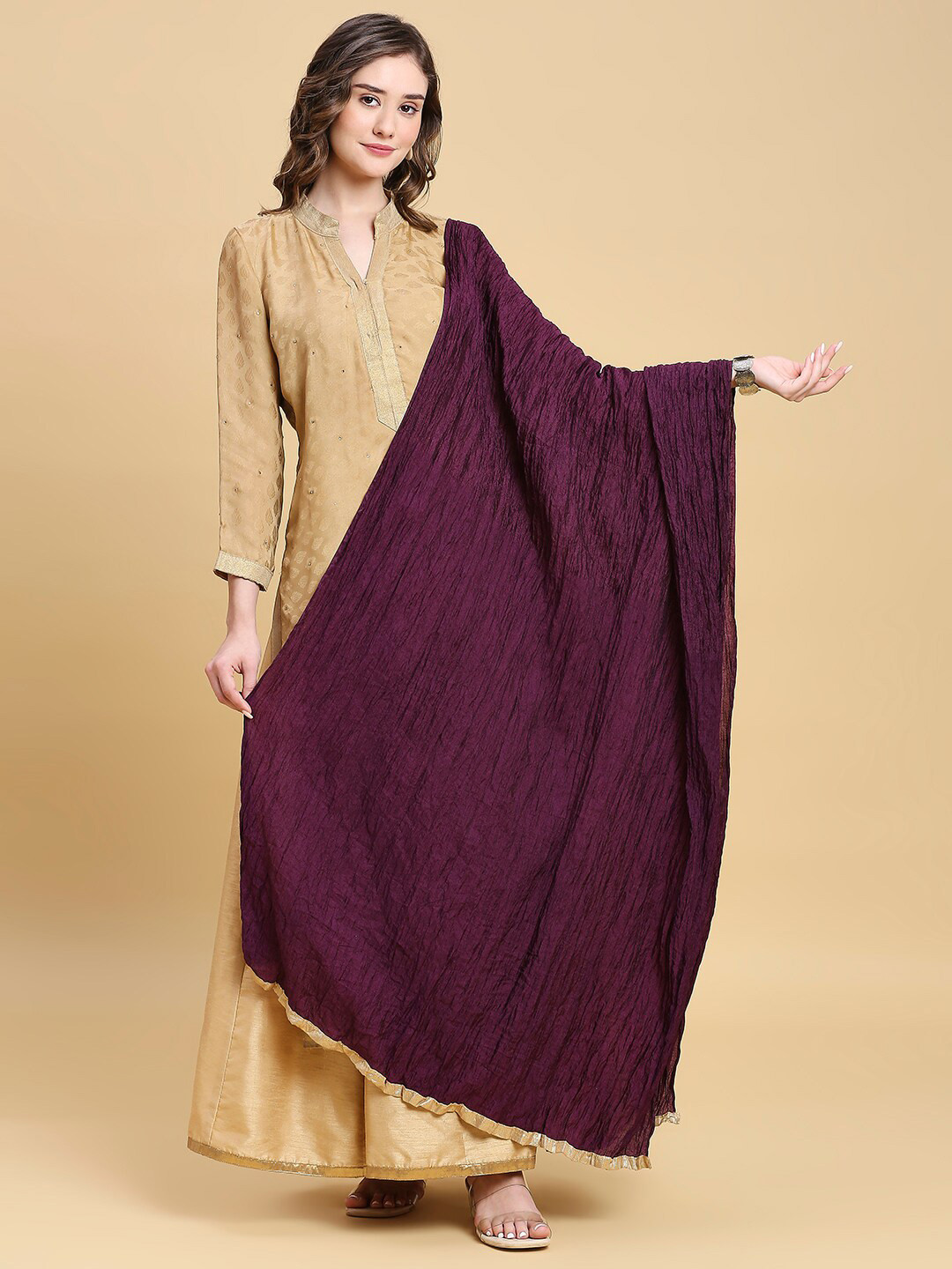 Dupatta Bazaar Embellished Border Dupatta