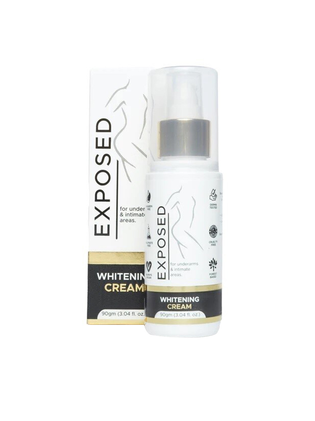 EXPOSED Whitening Cream for Underarms & Intimate Areas - 100 g