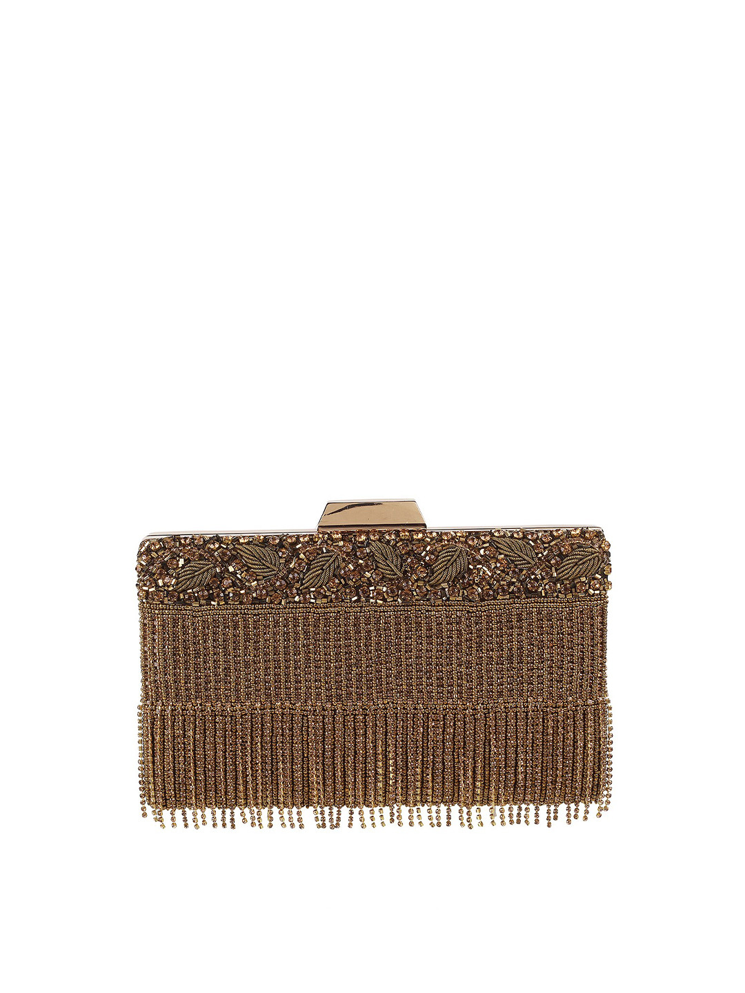 Metro Stone-Studded Embellished Purse Clutch