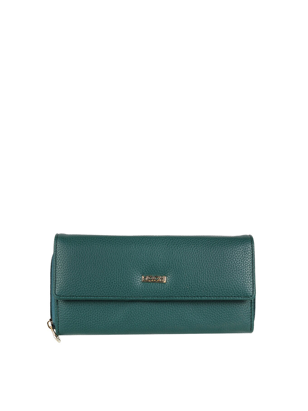 Mochi PU Three Fold Wallet With Zip Detail