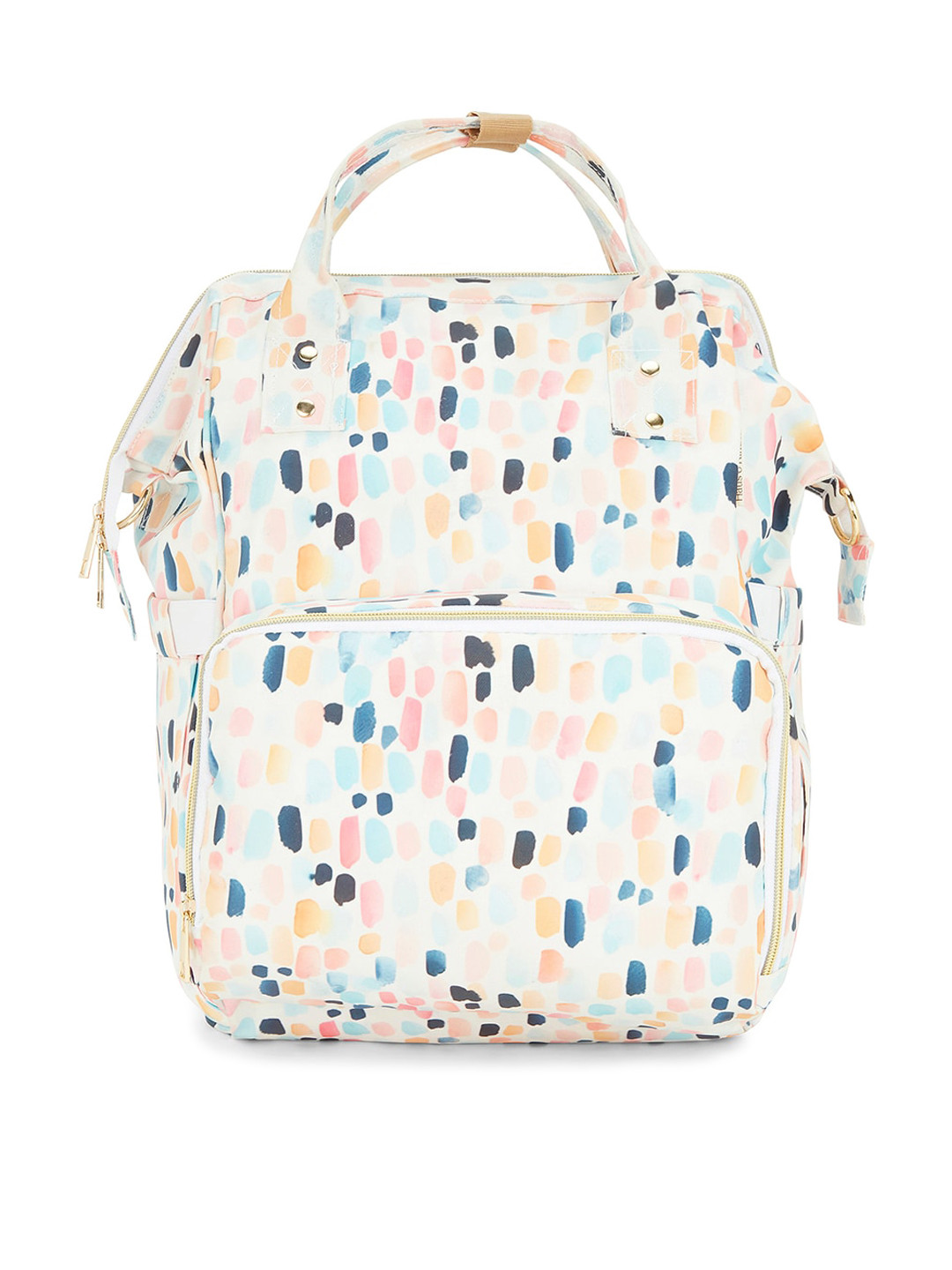 haus & kinder Printed Canvas Water Resistant 20L Diaper Backpack