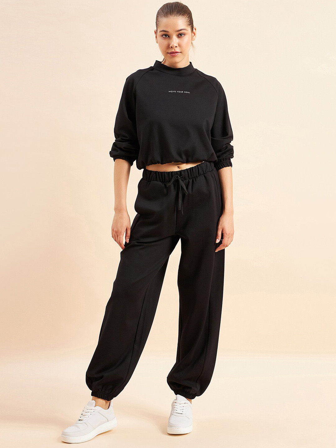 Sweet Dreams Black Long Sleeves Tracksuit