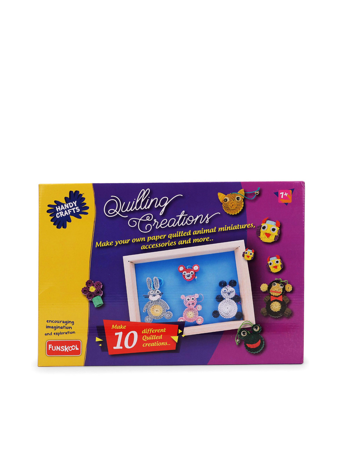 Handycrafts Kids Quilling Creations For Ages 7+