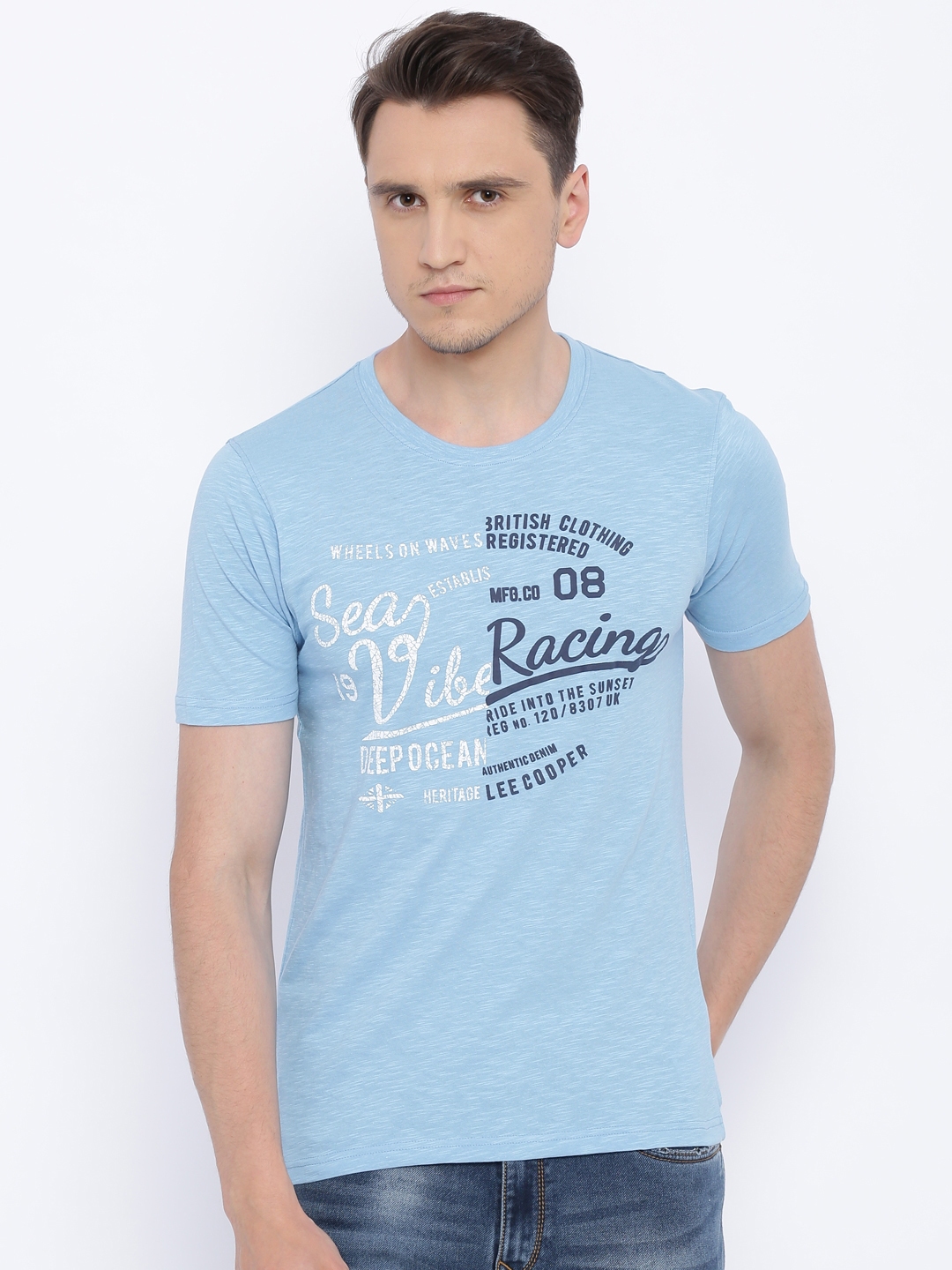 Lee cooper t sale shirts blue