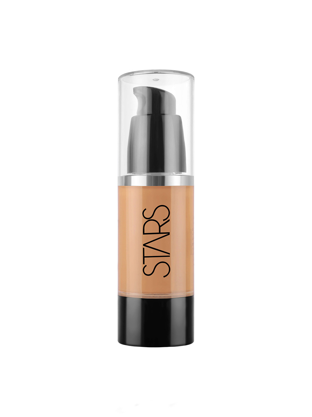 Stars Cosmetics Face Makeup HD Flawless Finish Micro Liquid Foundation 30ml- Indian Beige